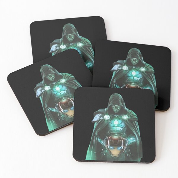 Item preview, Dark Hero Metallic Mask Glowing Armor designed and sold by WatercolorWhis.