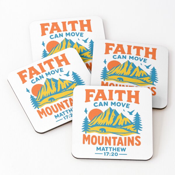 Item preview, Faith Can Move Mountains designed and sold by Colorful-Garden.