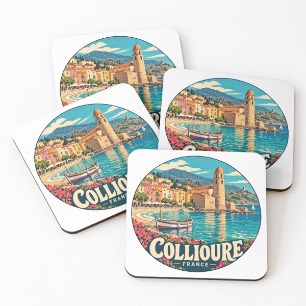 Item preview,  Collioure France: Vintage French Mediterranean Coastal designed and sold by CircinusStore.
