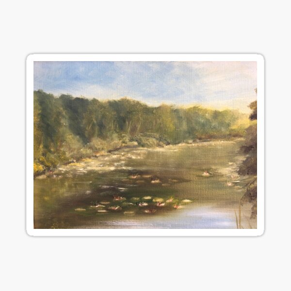 Turtle Pond Sticker