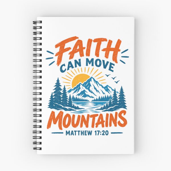 Item preview, Faith Can Move Mountains designed and sold by Colorful-Garden.