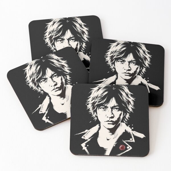 Item preview, Takayuki Yagami Judgment Sumi-e Video Game Anime Shirt designed and sold by Senpaiwaves.