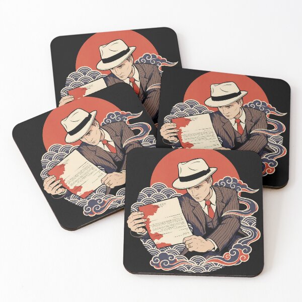 Item preview, Cole Phelps LA Noire Ukiyo-e Video Game Anime Shirt designed and sold by Senpaiwaves.
