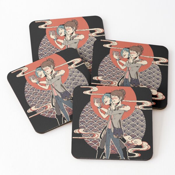 Item preview, Max and Chloe Life is Strange Ukiyo-e Gaming Graphic Tee designed and sold by Senpaiwaves.