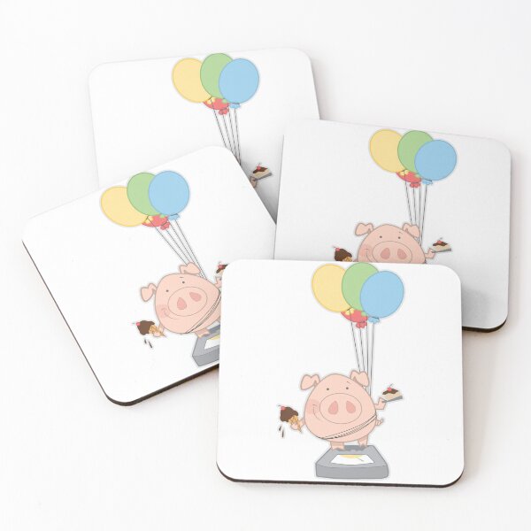 Item preview, Pig On A Diet Sweet Ballon Piglet designed and sold by Ilaamen.