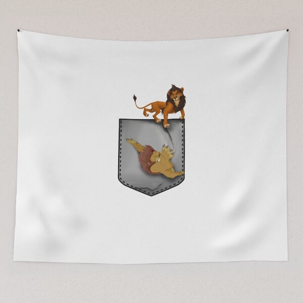 Item preview, The Lion King - Scar vs Mufasa designed and sold by danielmwright.