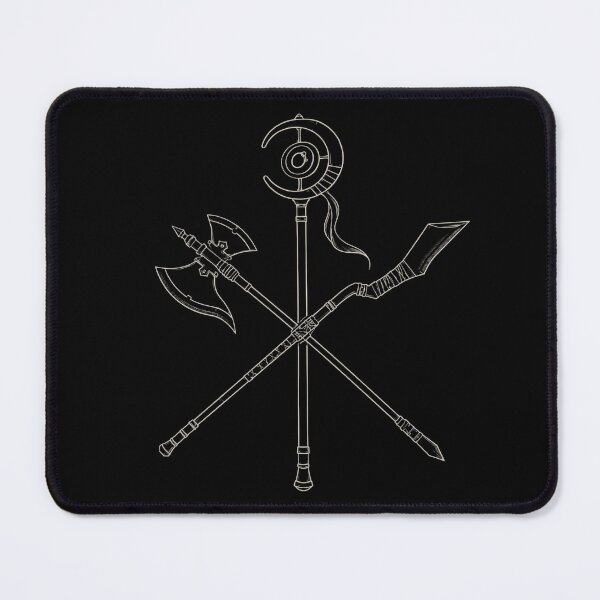Item preview, Crossed Weapons Line Art designed and sold by IrideBelardo.