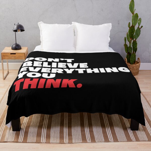 Item preview, Don't Believe Everything You Think - Conspiracy Theory  designed and sold by Vector-Artist.