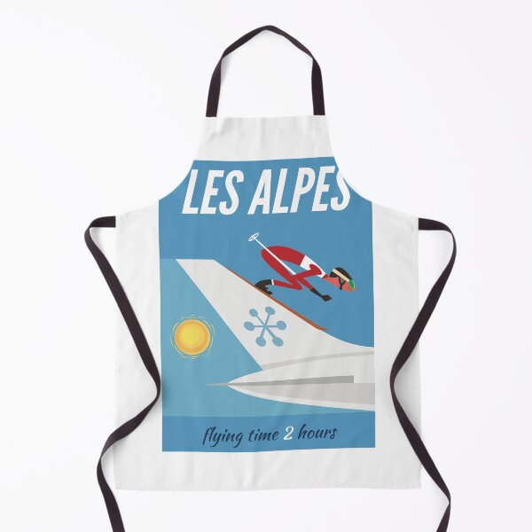 Item preview, Les Alpes ski poster designed and sold by Gary Godel.