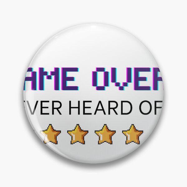 Item preview, Game Over Never Heard of It – Funny Gamer Shirt, Video Game Humor & Gaming Gift designed and sold by BrewtifulMugs.