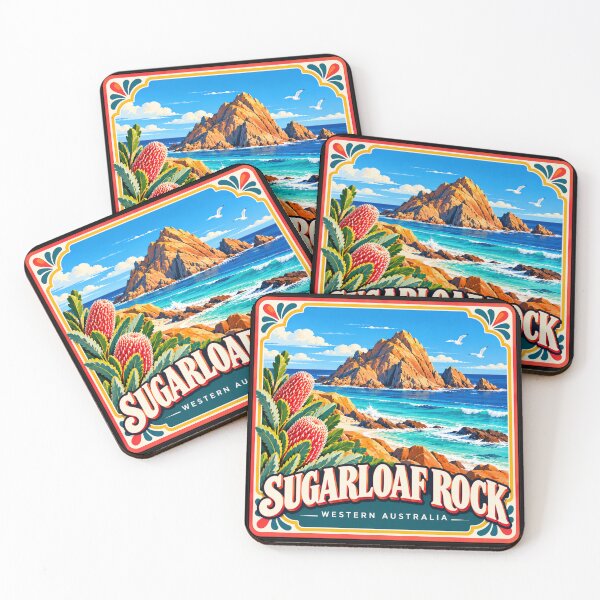 Item preview, Sugarloaf Rock Western Australia  designed and sold by PamLeeDesign.