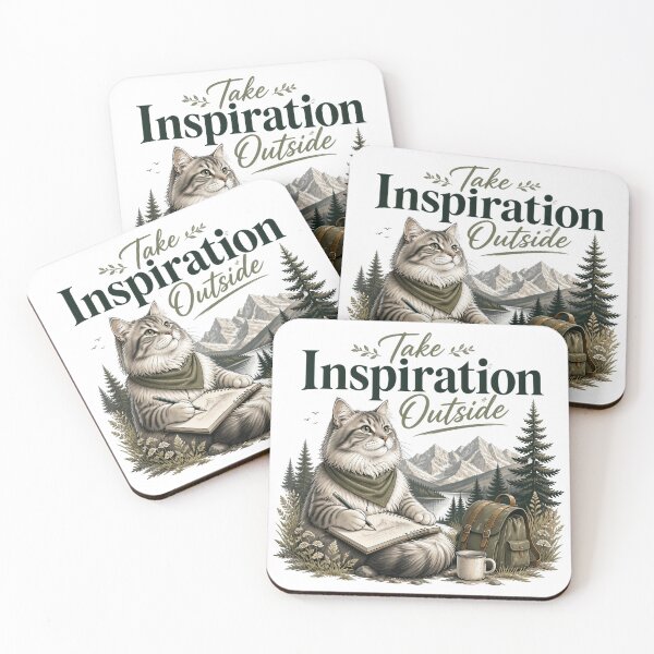 Item preview, Siberian Cat – Take Inspiration Outside designed and sold by PurrBloom Studio.