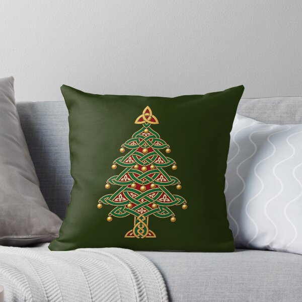 Item preview, Celtic Knot Christmas Tree – Irish Knotwork with Triquetra Star designed and sold by Odd World.