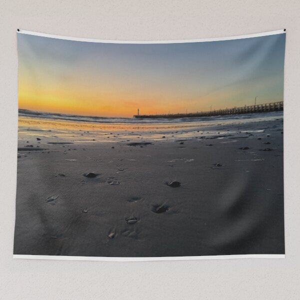 Item preview, Golden Sunset Over a Peaceful Beach designed and sold by Between Clouds.