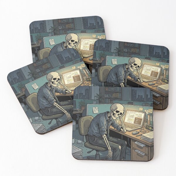 Item preview, The Eternal Corporate Office Grind Skeleton designed and sold by Michaelragheb.