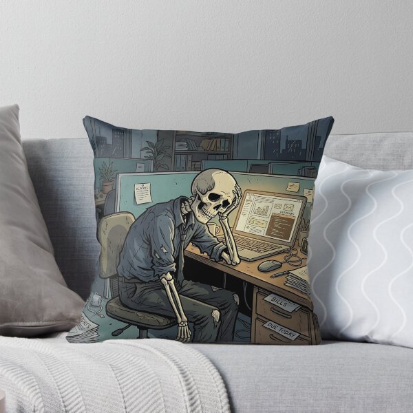 Item preview, The Eternal Corporate Office Grind Skeleton designed and sold by Michaelragheb.
