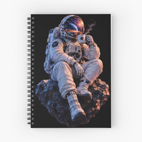 Item preview, Cosmic Coffee Break – Astronaut Sipping Among the Stars designed and sold by apex.vibe.