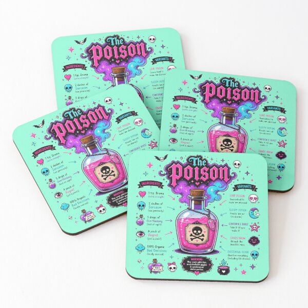 Item preview, Funny Halloween Poison Potion - Mother-in-Law's Venom & Witch Ingredients designed and sold by Cavalier-org.