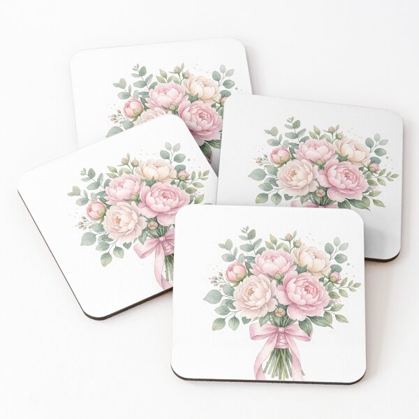 Item preview, Pink Ribbon Peony  designed and sold by Izhandesign.