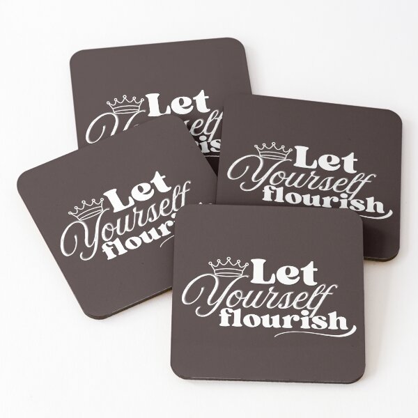 Item preview, Let yourself flourish  designed and sold by Floral-Vitals.