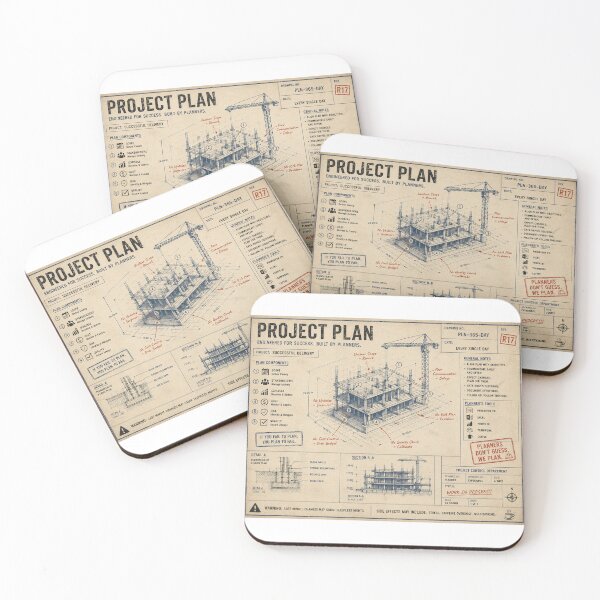 Item preview, Project Plan designed and sold by Eng-Art.