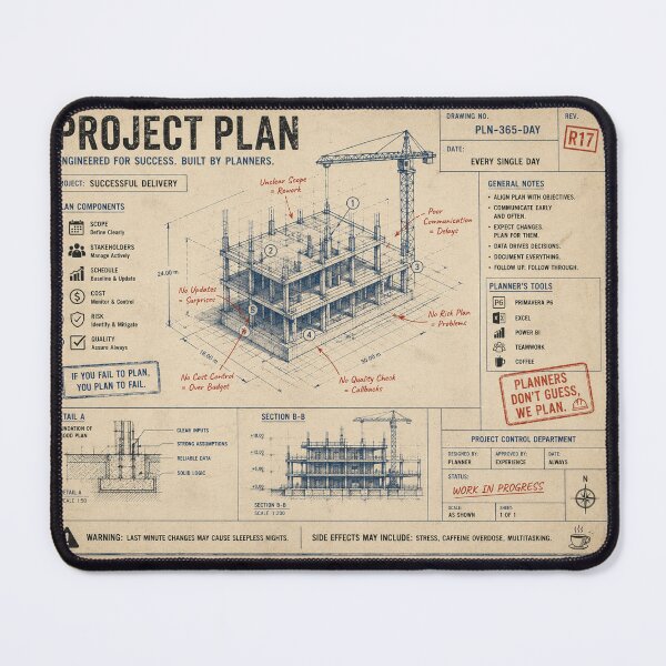 Item preview, Project Plan designed and sold by Eng-Art.