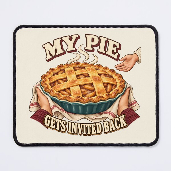 Item preview, My Pie Gets Invited Back Thanksgiving Baking Humor designed and sold by MythicCotton.