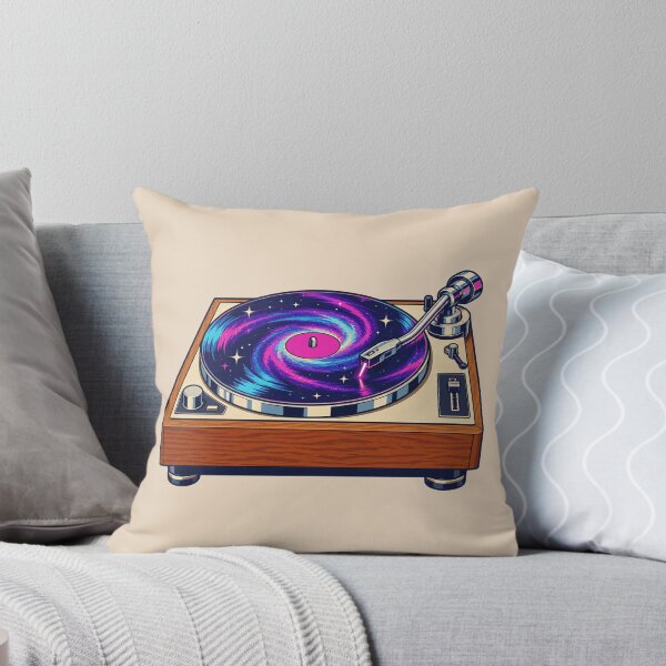 Item preview, Retro Galaxy Vinyl Record Player Cosmic Turntable designed and sold by KungPowUnicorn.