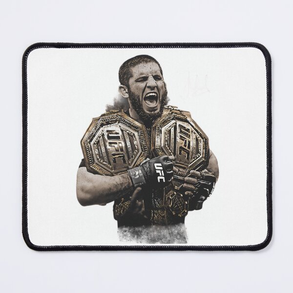 Item preview, Islam Makhachev Double Champ Signature designed and sold by earl-gregory.