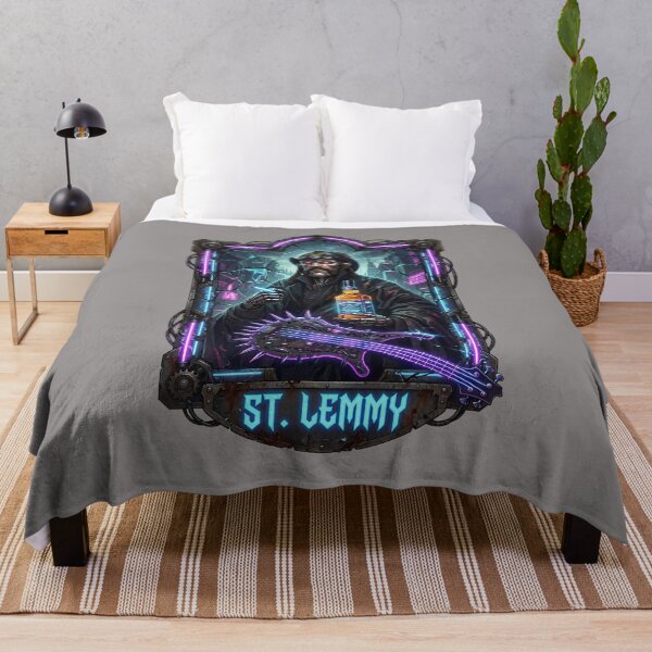 Item preview, St Lemmy Icon Stained Glass Bass Whiskey-12 designed and sold by OlafKeller.