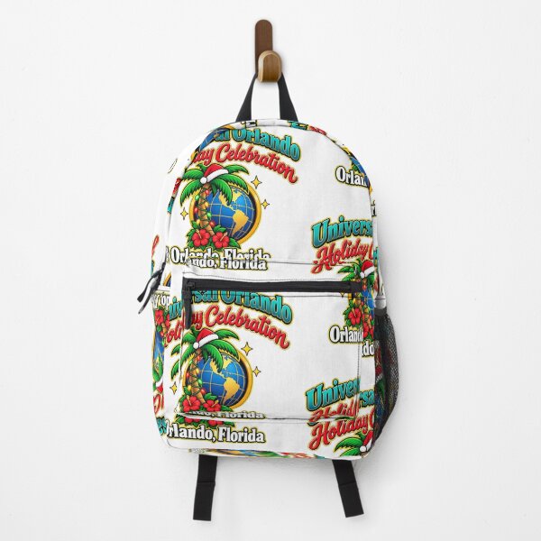 Item preview, Orlando Tropical Christmas Palm Tree Lights Red Hibiscus Santa Hat Family Gift designed and sold by IRON WINGS /USAF.