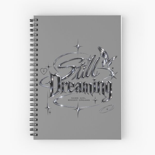 Item preview, Still Dreaming Chrome Typography designed and sold by Silveice.
