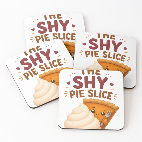 Item preview, The Shy Pie Slice – Cute Pumpkin Pie designed and sold by LiviuGligoros.