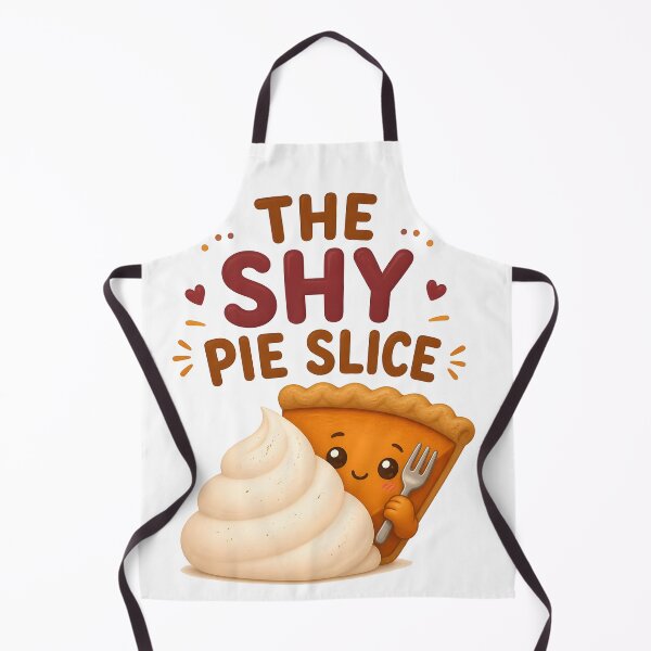 Item preview, The Shy Pie Slice – Cute Pumpkin Pie designed and sold by LiviuGligoros.