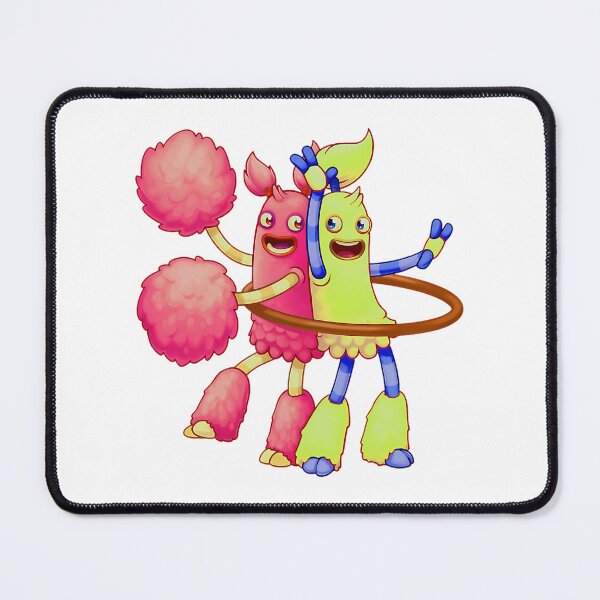 Item preview, My Singing Monsters Character Hoola And Pompom Hoola And Pompom Monsters designed and sold by mcgove-rnyuk.