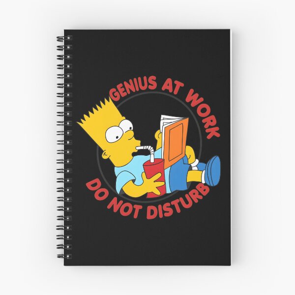 Item preview, Bart Genius At Work Do Not Disturb designed and sold by AloeMonstera.