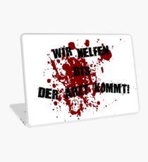 We help until the doctor comes Laptop Skin