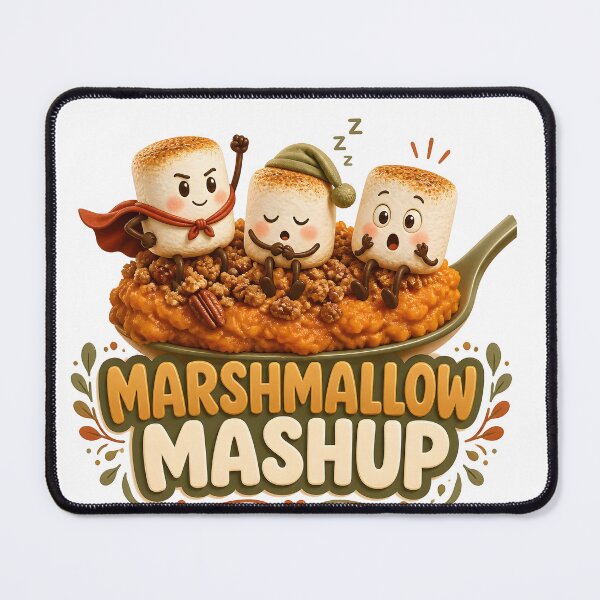 Item preview, Marshmallow Mashup – Sweet Potato Casserole designed and sold by LiviuGligoros.