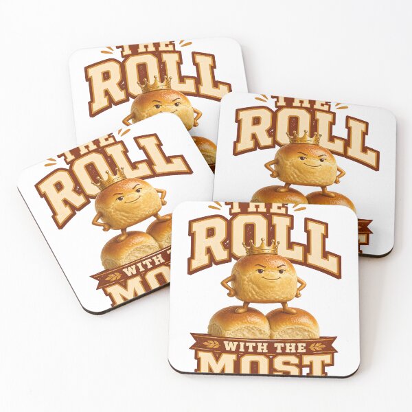 Item preview, The Roll With The Most – Cute Dinner Rolls designed and sold by LiviuGligoros.