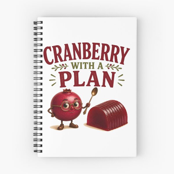Item preview, Cranberry With A Plan – Funny Cranberry Sauce designed and sold by LiviuGligoros.