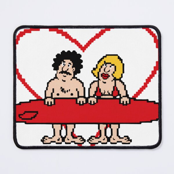 Item preview, Funny Pixel Couple designed and sold by linhluy-emond.