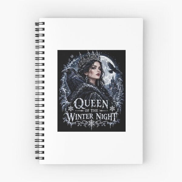 Item preview, Gothic Winter Queen – Queen of the Winter Night Dark Fantasy Art designed and sold by MalickaArt.