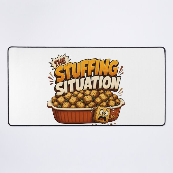Item preview, The Stuffing Situation – Overflowing Casserole designed and sold by LiviuGligoros.