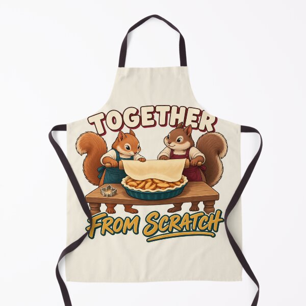Item preview, Together From Scratch Thanksgiving Baking Squirrels designed and sold by MythicCotton.