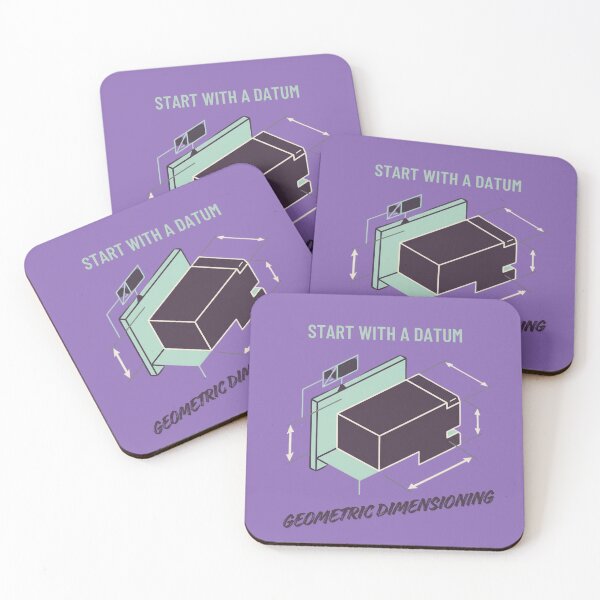 Item preview, Start with a Datum | Geometric Dimensioning Engineering designed and sold by Amr Darwish Graphic designer.