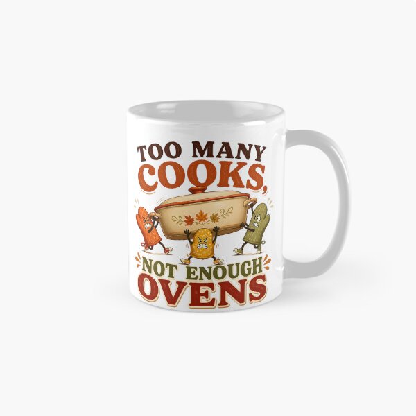 Item preview, Too Many Cooks Not Enough Ovens – Kitchen Chaos designed and sold by BernoNickel.