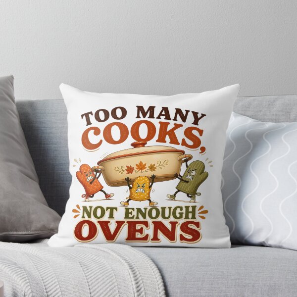 Item preview, Too Many Cooks Not Enough Ovens – Kitchen Chaos designed and sold by BernoNickel.