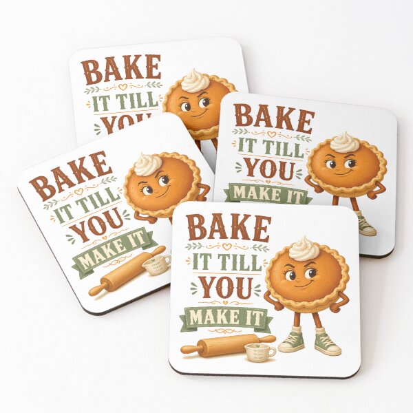 Item preview, Bake It Till You Make It – Cute Pie Baker designed and sold by BernoNickel.
