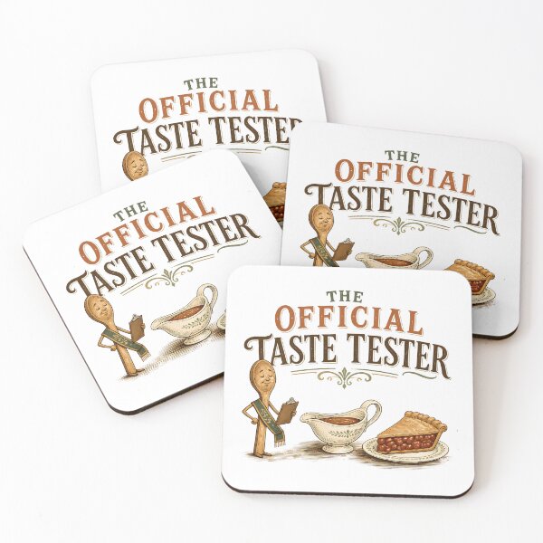 Item preview, The Official Taste Tester – Thanksgiving Food Badge designed and sold by BernoNickel.