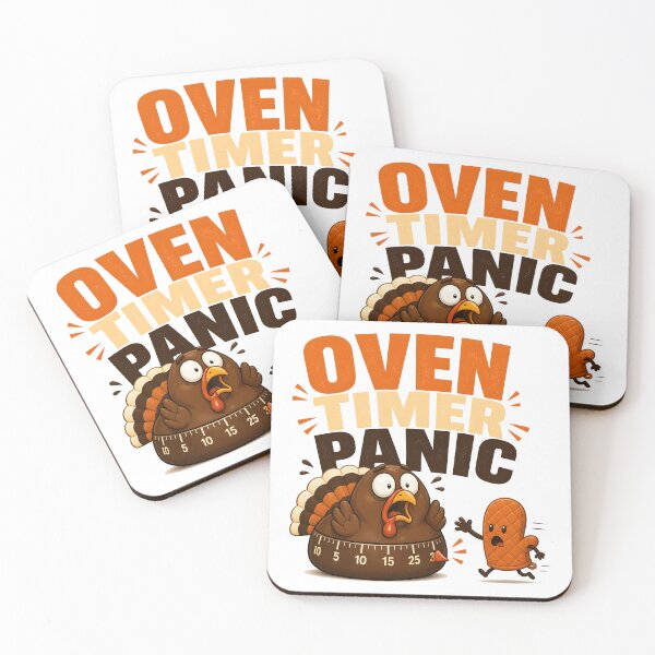 Item preview, Oven Timer Panic – Sweating Turkey Timer designed and sold by BernoNickel.